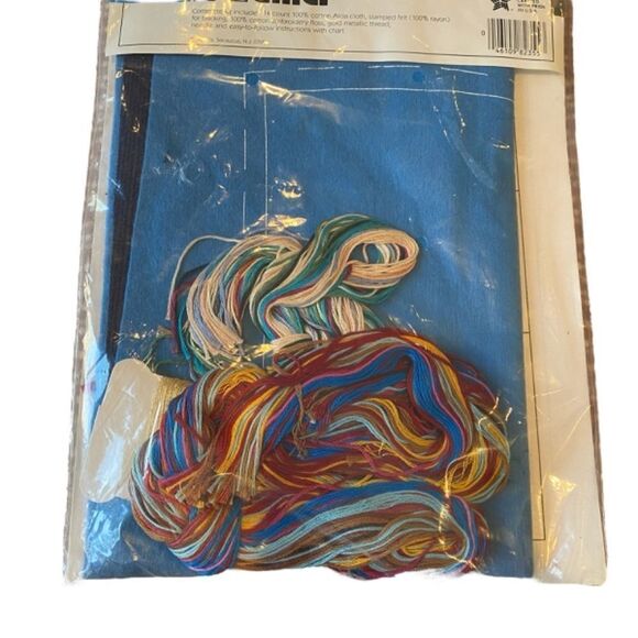 1372 Bucilla Needlepoint Angel Nativity  “Holy Night” Christmas Stocking… - Picture 4 of 5